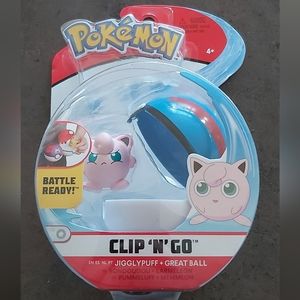 Pokemon Clip N Go JigglyPuff